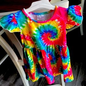 3t tie dye dress